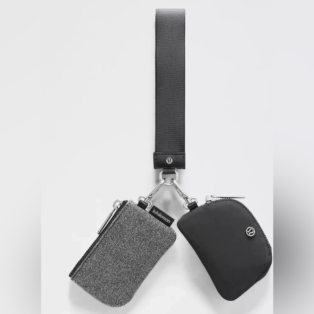 Lululemon Dual Pouch Wristlet Glitter